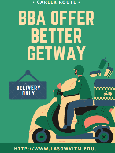 BBA offers a better getaway to get into a good MBA course