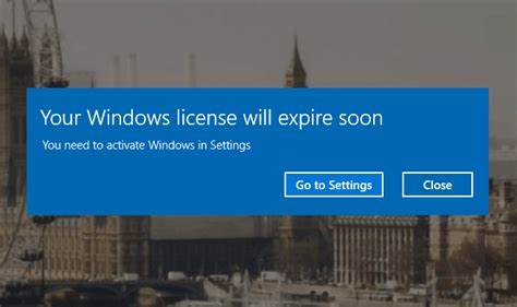Overcoming Your Windows License Will Expire Soon